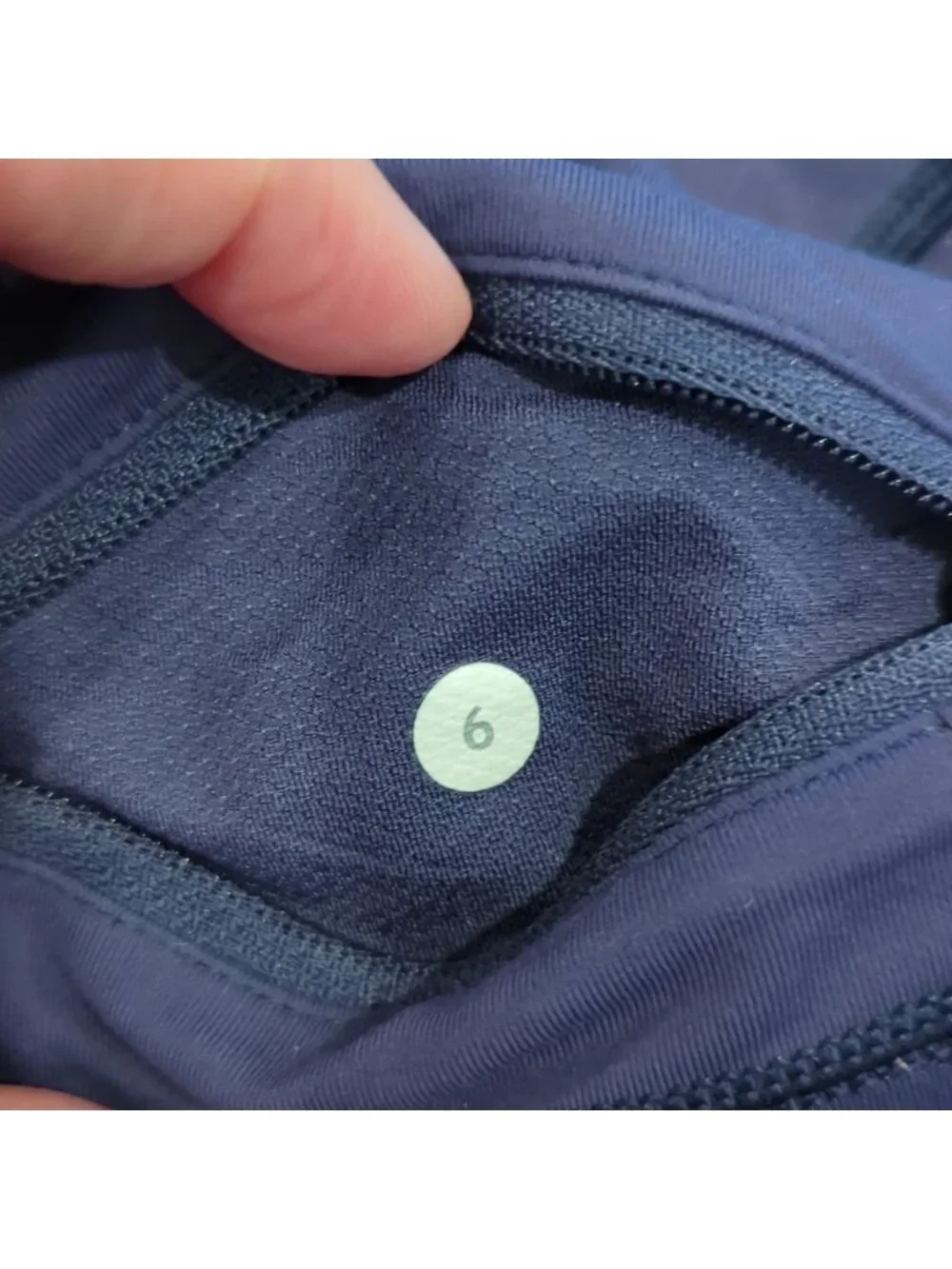 Lululemon Run A Marathon Crop IIPretty Palm Cadet Greyvy / Cadet Blue